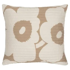 Marimekko Unikko cushion, 60 x 60 cm, beige - natural white
