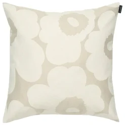Marimekko Unikko cushion cover, 50 x 50 cm, off-white - white