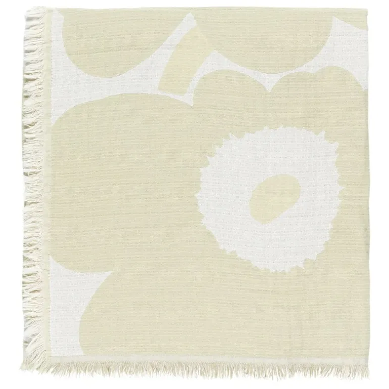 Marimekko Unikko throw, 150 x 220 cm, off-white - white