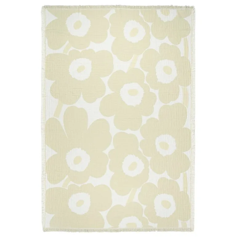 Marimekko Unikko throw, 150 x 220 cm, off-white - white