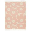 Marimekko Unikko throw, 130 x 180 cm, pink