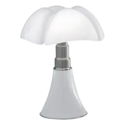 Martinelli Luce Minipipistrello table lamp, cordless, white