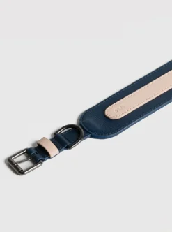 Masimalo Arch Wide collar, navy - natural