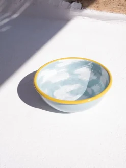 Masimalo Clouds enamel bowl, 700 ml