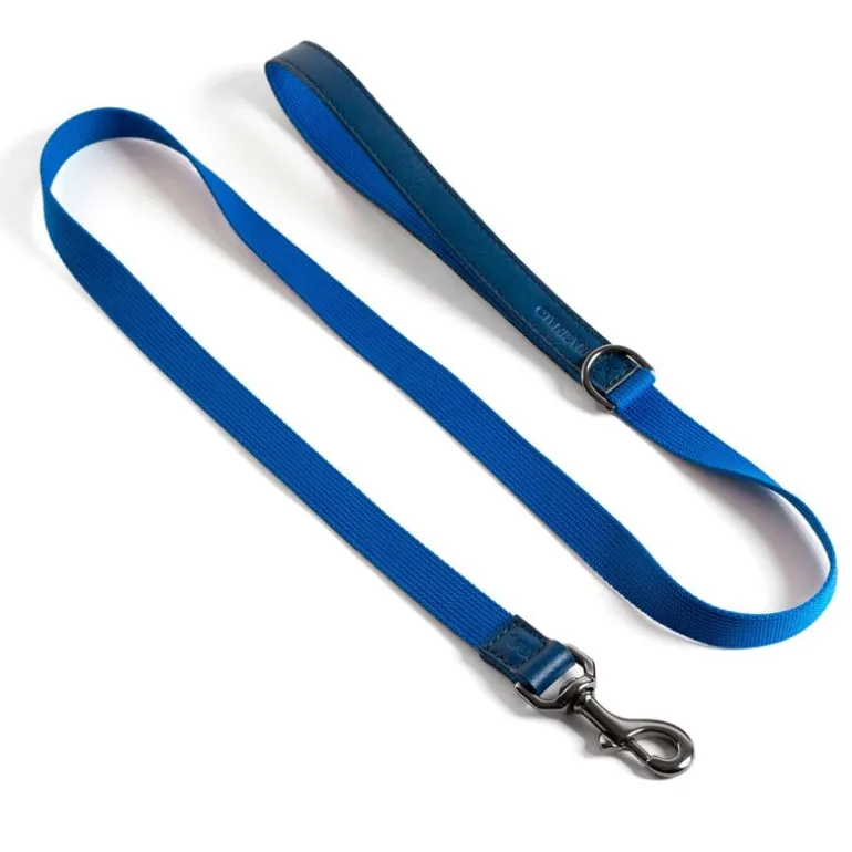 Masimalo Colour Block leash, navy - grandala blue