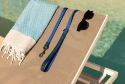 Masimalo Colour Block leash, navy - grandala blue