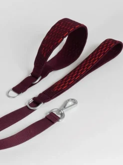 Masimalo 3D Knit collar, aubergine - lava