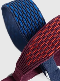 Masimalo 3D Knit collar, navy - royal blue