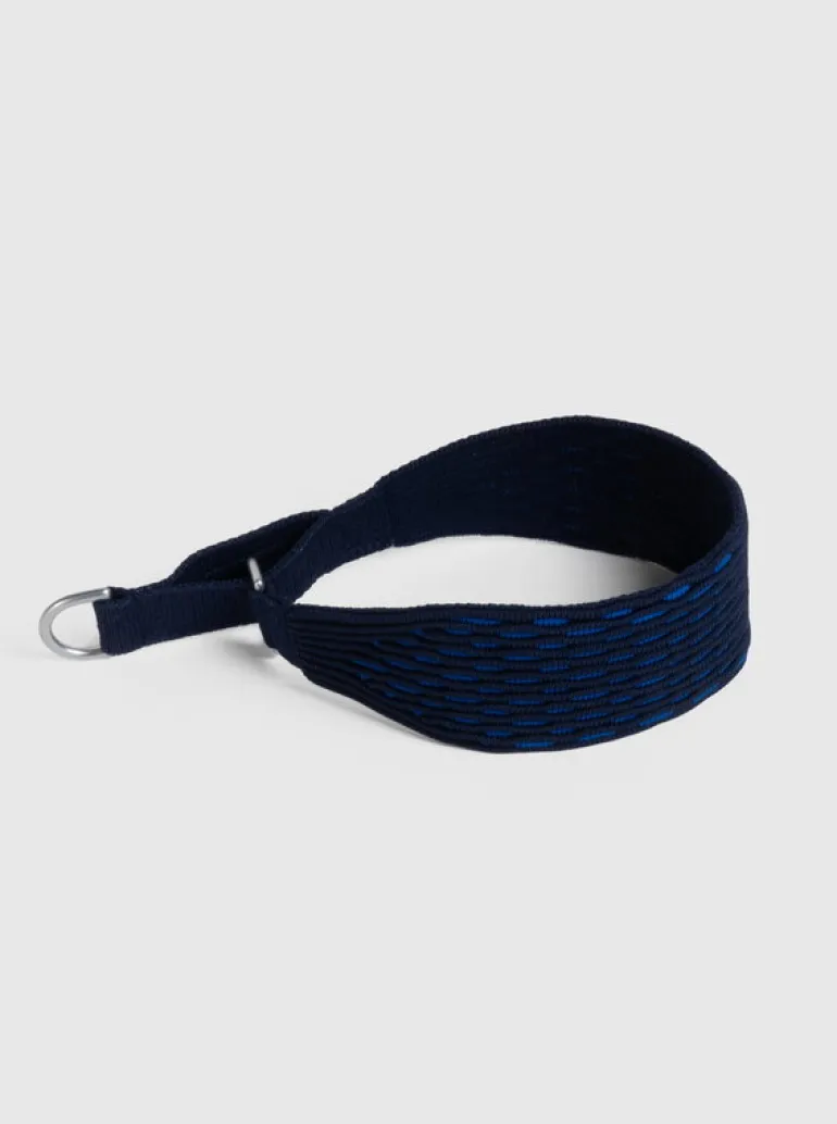 Masimalo 3D Knit collar, navy - royal blue