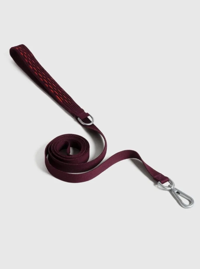 Masimalo 3D Knit leash, aubergine - lava