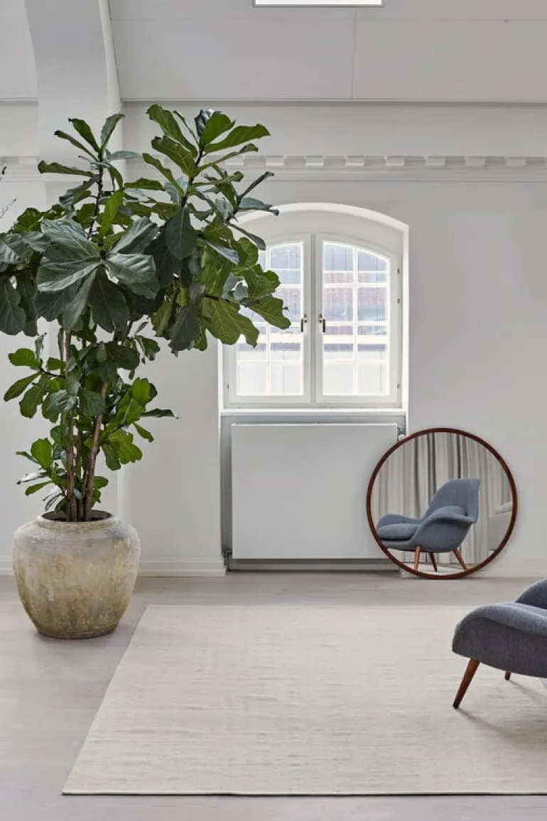 massimo copenhagen Escape Kelim rug, chalk