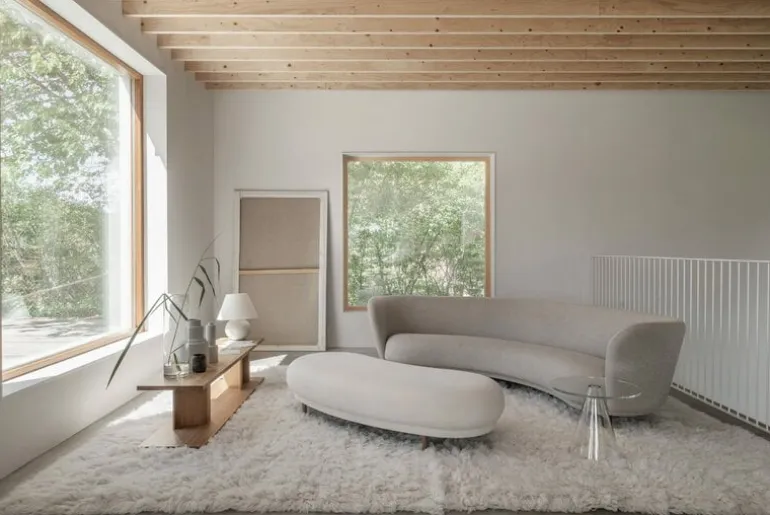 Massproductions Bit side table, natural oak