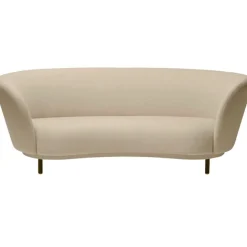 Massproductions Dandy sofa, 2-seater, beige Hallingdal 200