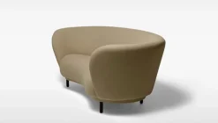 Massproductions Dandy sofa, 2-seater, beige Hallingdal 200