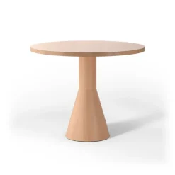 Massproductions Draft dining table, beech
