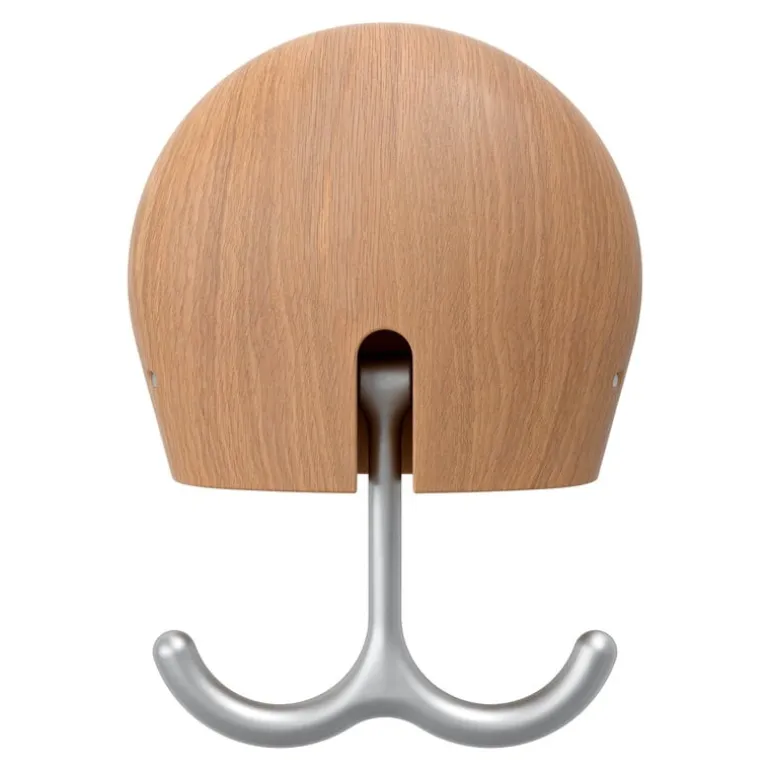 Massproductions Hercule wall hook, oiled oak