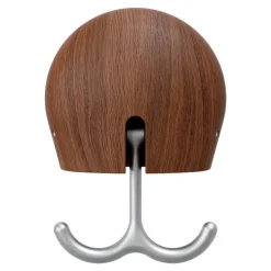 Massproductions Hercule wall hook, oiled walnut