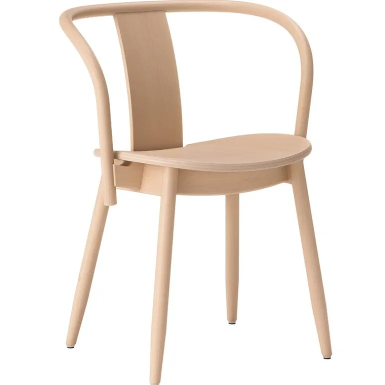 Massproductions Icha chair, natural beech