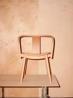 Massproductions Icha chair, natural beech