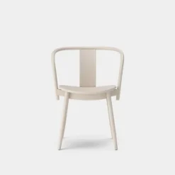 Massproductions Icha chair, white oiled beech
