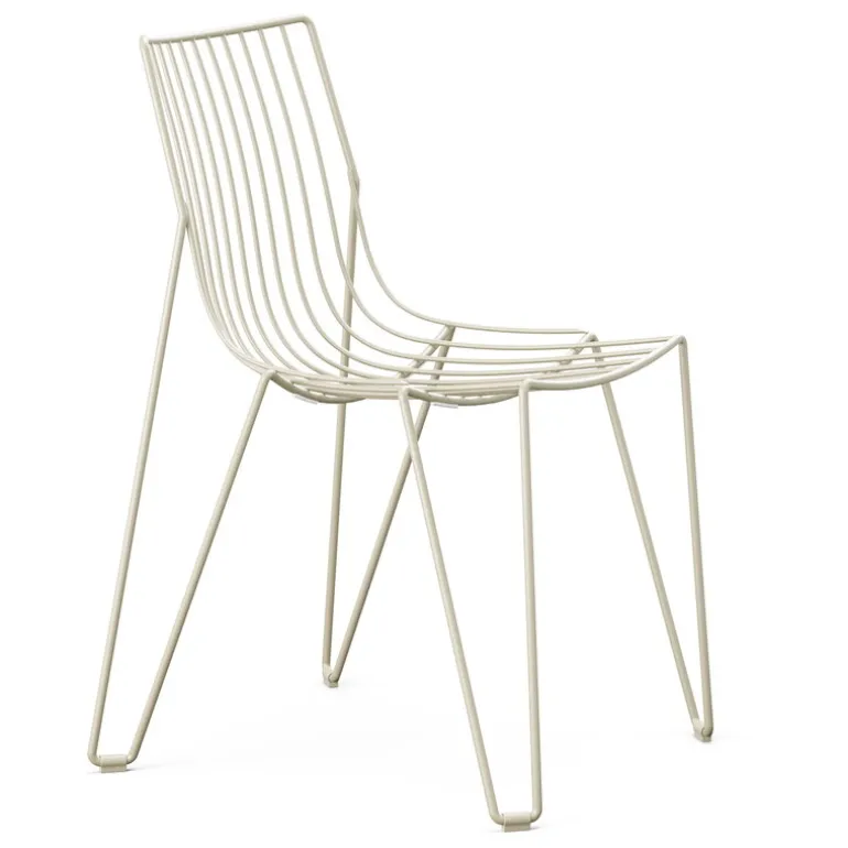 Massproductions Tio chair, ivory