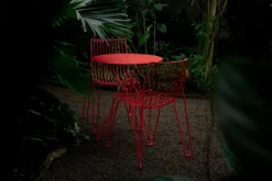Massproductions Tio chair, pure red