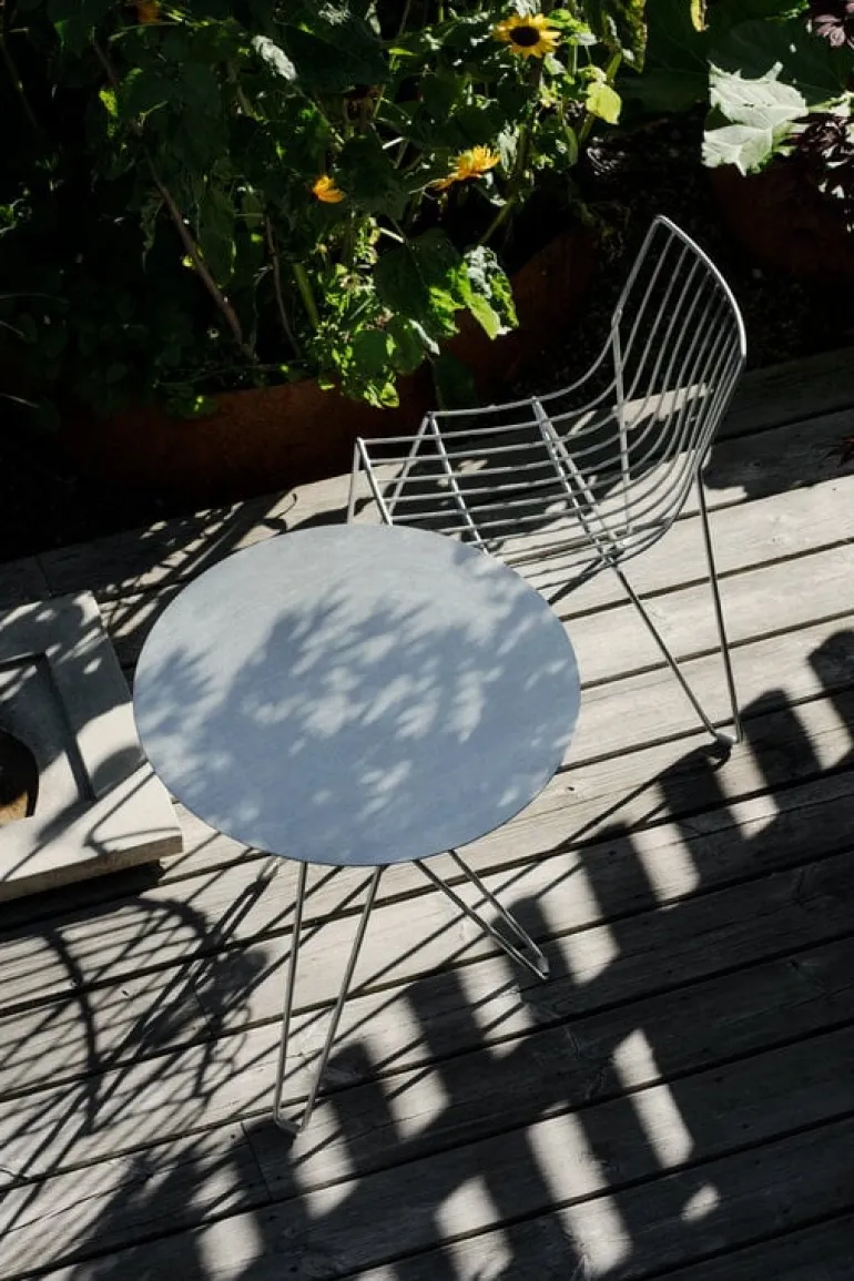 Massproductions Tio chair, hot dip galvanised