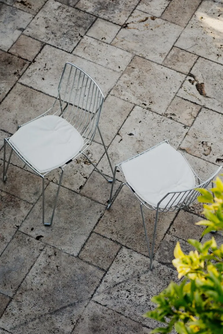 Massproductions Tio chair, hot dip galvanised