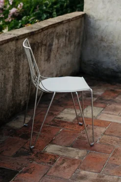 Massproductions Tio chair, hot dip galvanised