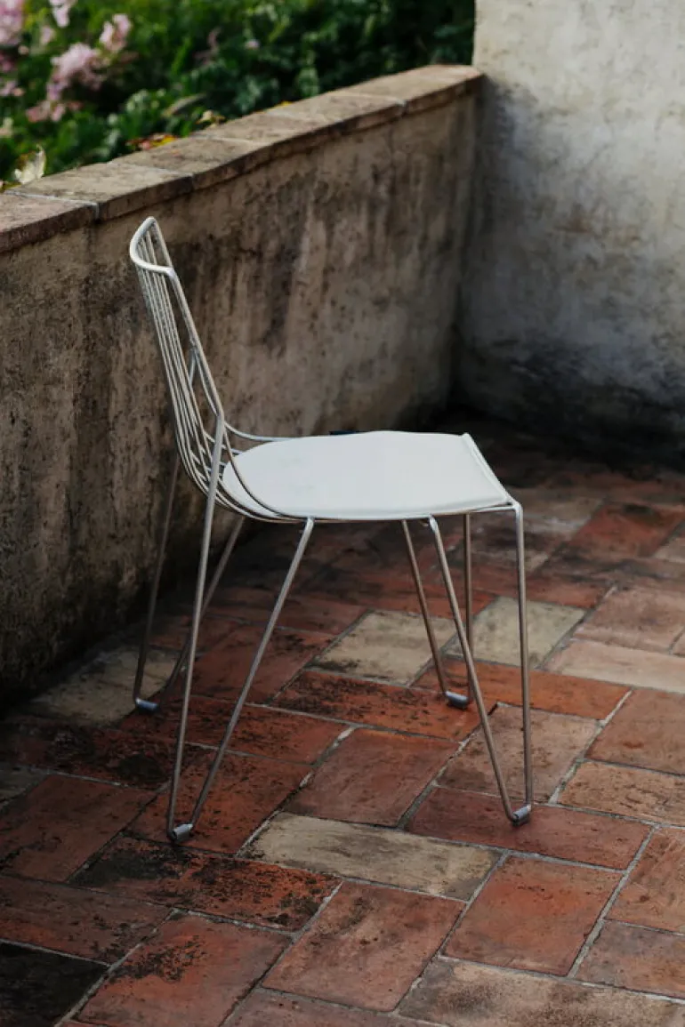 Massproductions Tio chair, hot dip galvanised