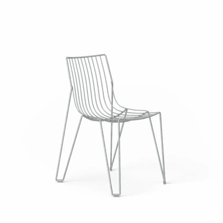 Massproductions Tio chair, hot dip galvanised