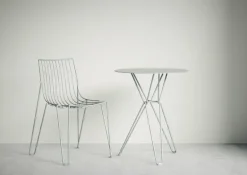 Massproductions Tio chair, hot dip galvanised