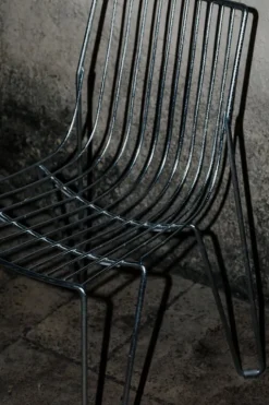 Massproductions Tio chair, hot dip galvanised