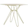 Massproductions Tio dining table, 100 cm, ivory