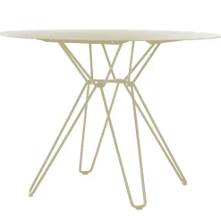 Massproductions Tio dining table, 100 cm, ivory