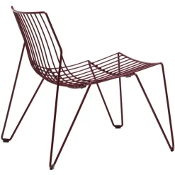 Massproductions Tio easy chair, burgundy