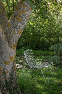 Massproductions Tio easy chair, hot dip galvanized