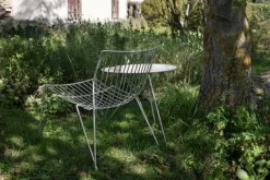 Massproductions Tio easy chair, hot dip galvanized