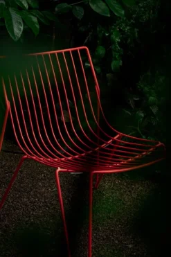 Massproductions Tio easy chair, pure red