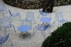 Massproductions Tio table, 60 cm, low, overseas blue