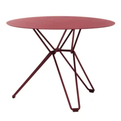 Massproductions Tio table, 60 cm, low, burgundy