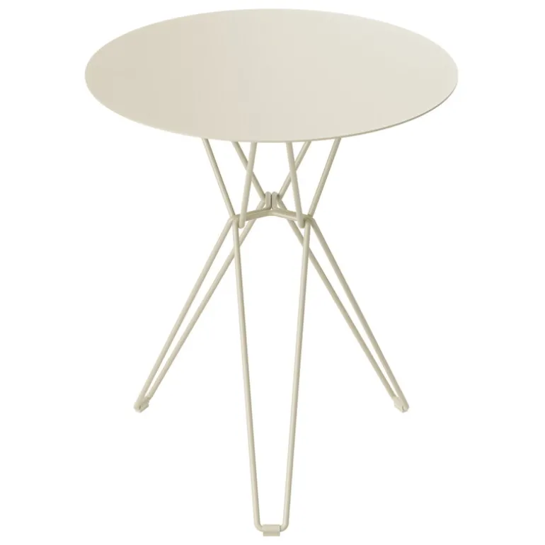 Massproductions Tio table, 60 cm, high, ivory