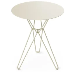 Massproductions Tio table, 60 cm, high, ivory