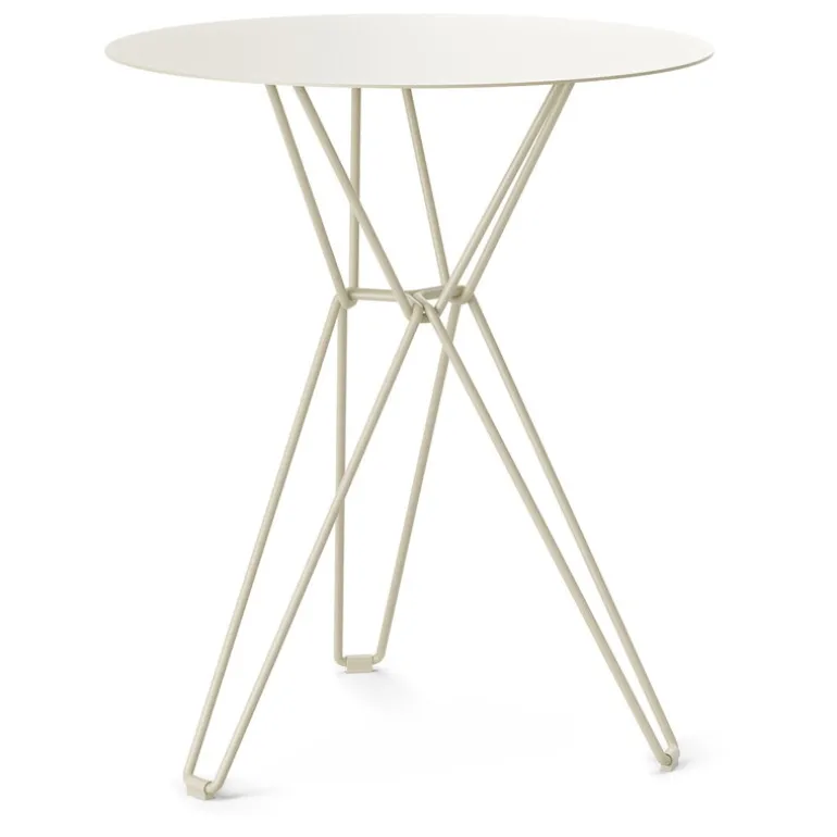 Massproductions Tio table, 60 cm, high, ivory