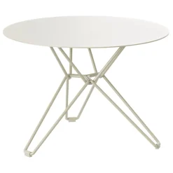 Massproductions Tio table, 60 cm, low, ivory