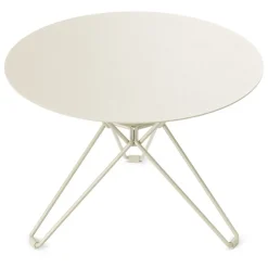 Massproductions Tio table, 60 cm, low, ivory