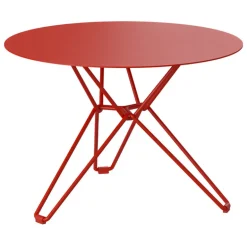 Massproductions Tio table, 60 cm, low, pure red