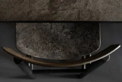 Mater Conscious 3162 chair, black beech - coffee waste black