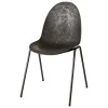 Mater Eternity chair, coffee waste black