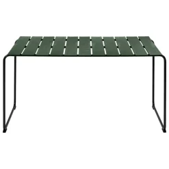 Mater Ocean OC2 table, 140 x 70 cm, green